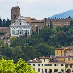 A Postcard View In A Vintage Florencia